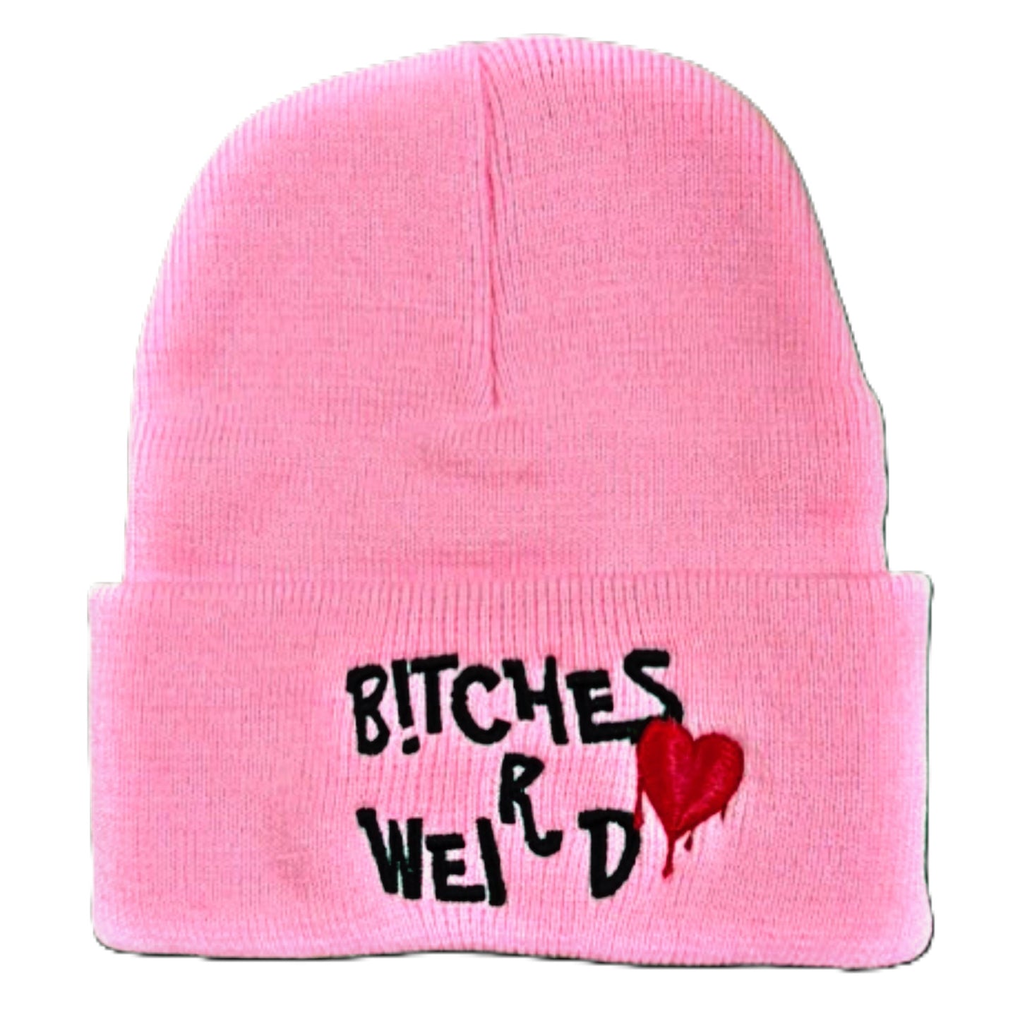 Bitches-R-Weird™ Beanie - Pink Edition