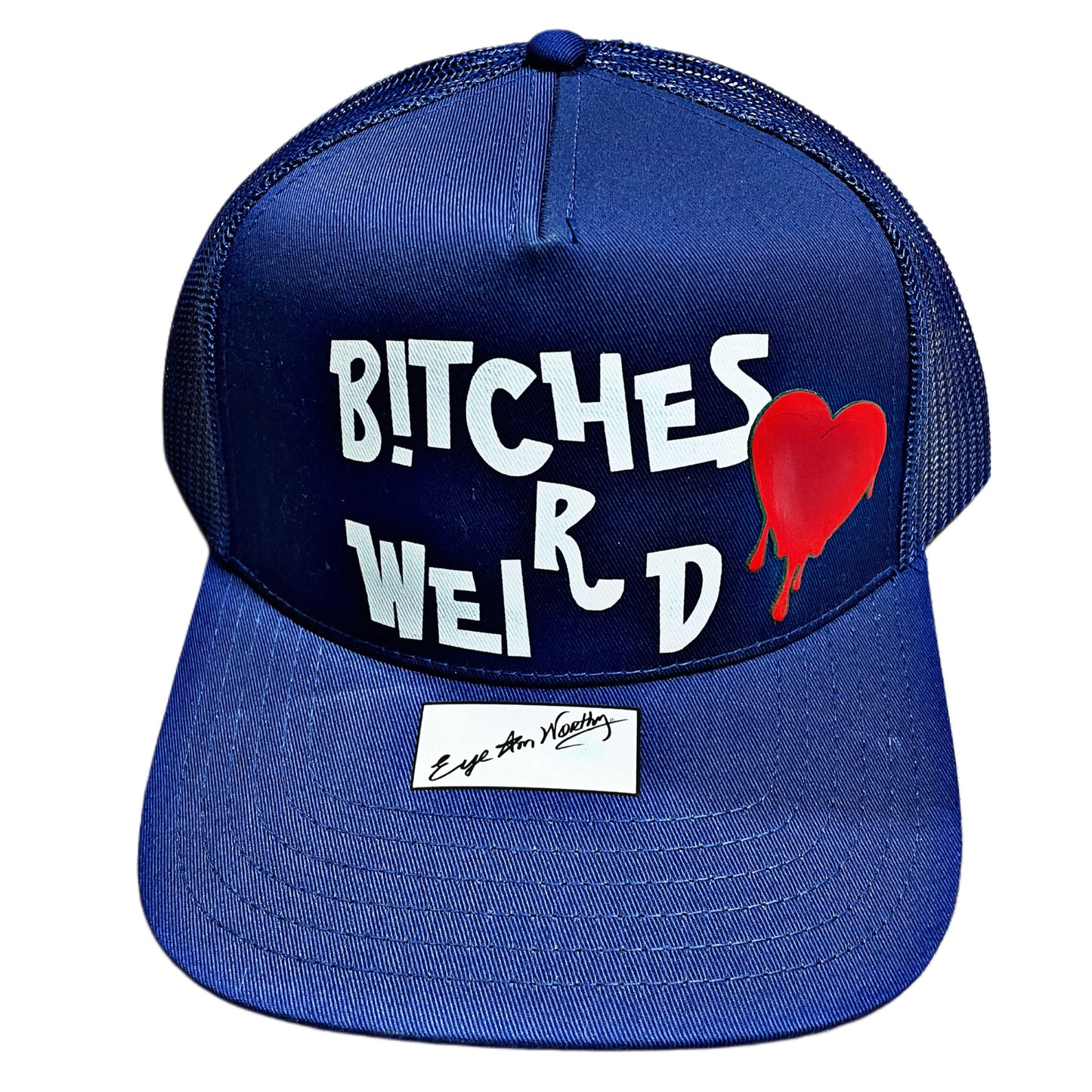 B!tches-R-Weird™ Trucker Hat - Royal Blue Edition