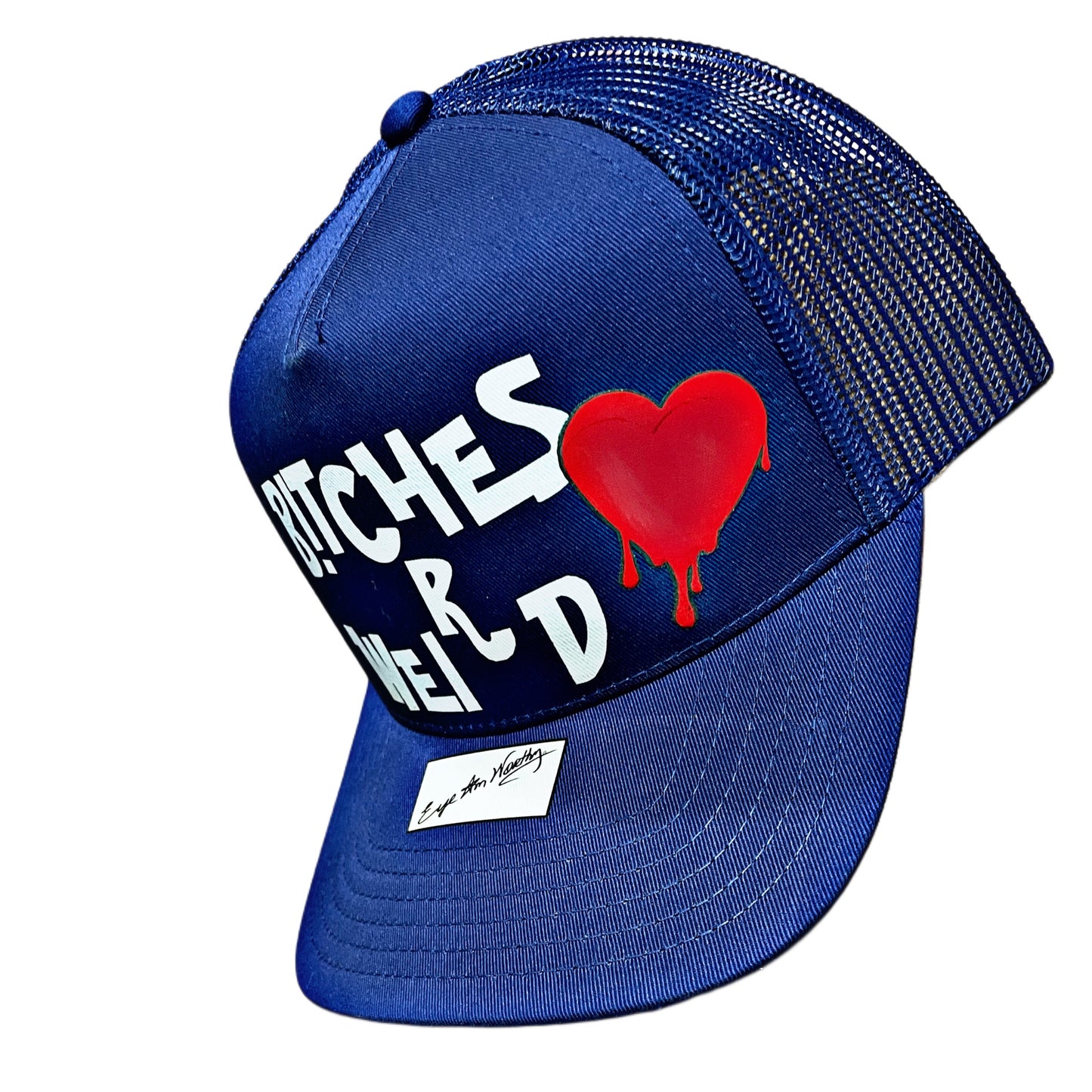 B!tches-R-Weird™ Trucker Hat - Royal Blue Edition