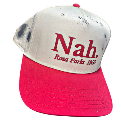 "Nah." Rosa Parks 1955 Trucker Hat | One-of-One Custom Design