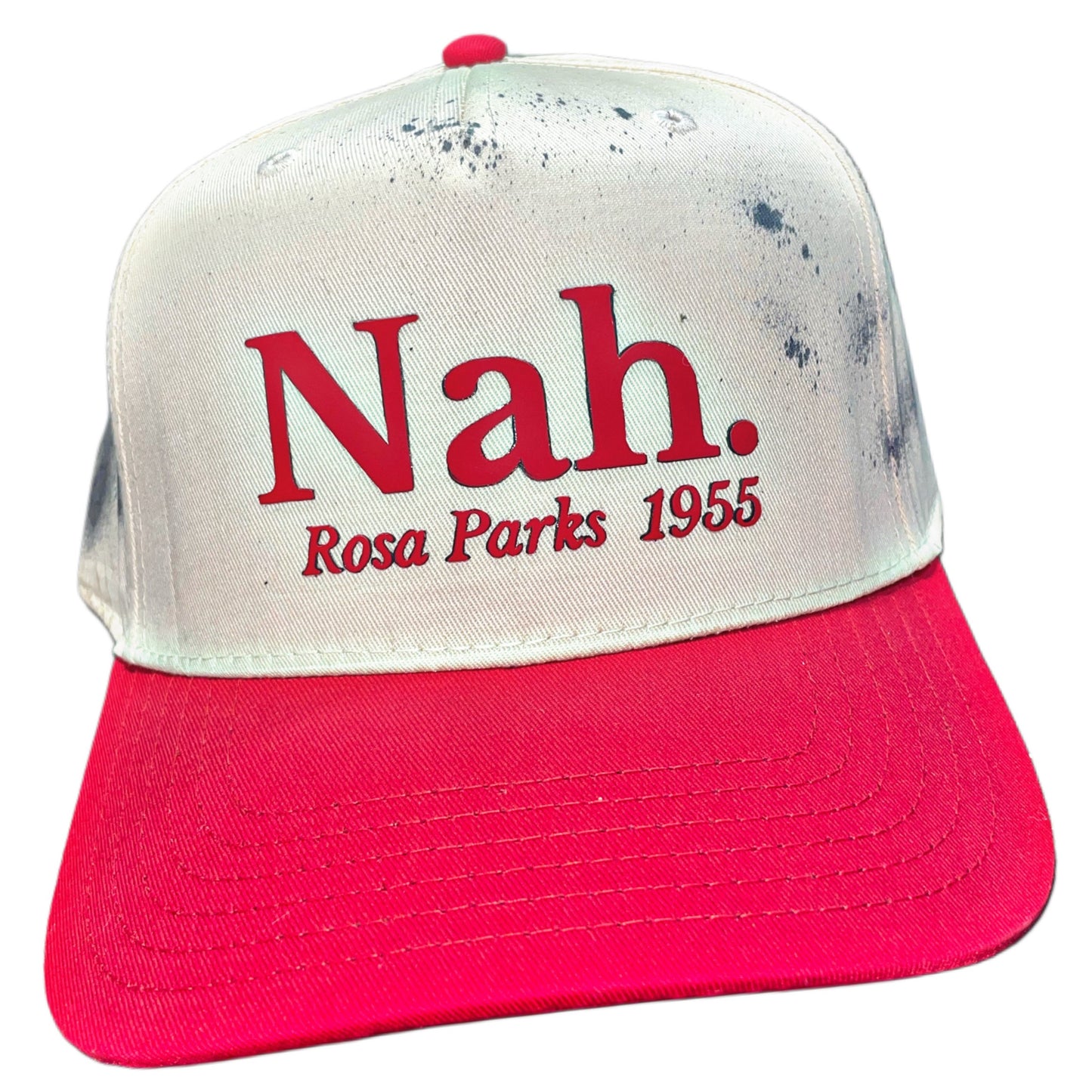 "Nah." Rosa Parks 1955 Trucker Hat | One-of-One Custom Design